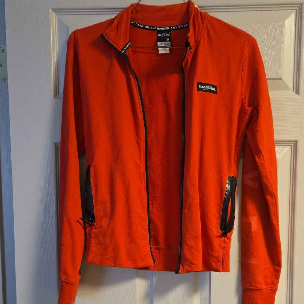 Flag Nor Fail Women's Red Bomber Jacket